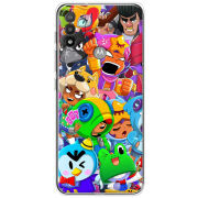 Чехол BoxFace Motorola E20 friends brawl stars