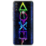 Чехол BoxFace Motorola E20 Graffiti symbols