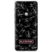 Чехол BoxFace Motorola E20 Blackpink автограф