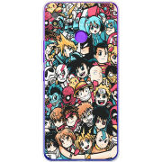 Чехол BoxFace Tecno POP 4 Anime Stickers