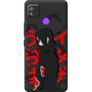 Черный чехол BoxFace Tecno POP 4 Учиха Итачи