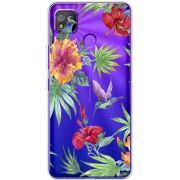 Прозрачный чехол BoxFace Tecno POP 4 Tropical