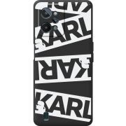 Черный чехол BoxFace Realme C31 White Karl