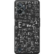 Черный чехол BoxFace Realme C31 E=mc2