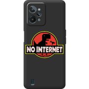 Черный чехол BoxFace Realme C31 No Internet