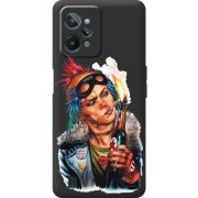 Черный чехол BoxFace Realme C31 Tanker Girl