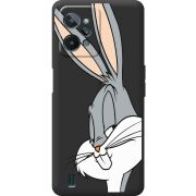 Черный чехол BoxFace Realme C31 Lucky Rabbit