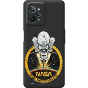 Черный чехол BoxFace Realme C31 NASA Spaceship