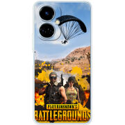 Чехол BoxFace Tecno Camon 19 / 19 Pro Pubg parachute