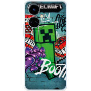 Чехол BoxFace Tecno Camon 19 / 19 Pro Minecraft Graffiti