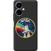 Черный чехол BoxFace Tecno Camon 19 / 19 Pro NASA