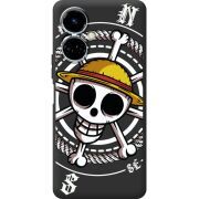 Черный чехол BoxFace Tecno Camon 19 / 19 Pro One Piece Компас