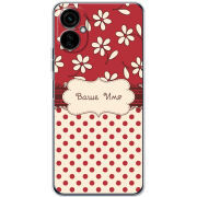 Чехол BoxFace Tecno Camon 19 Neo Именной Polka Dots