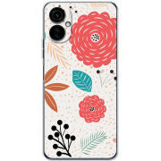 Чехол BoxFace Tecno Camon 19 Neo Line Flowers