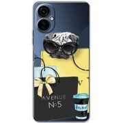 Прозрачный чехол BoxFace Tecno Camon 19 Neo Fashion Pug