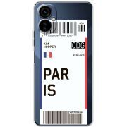 Прозрачный чехол BoxFace Tecno Camon 19 Neo Ticket Paris
