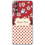Чехол BoxFace Tecno POP 5 LTE Именной Polka Dots