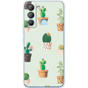 Чехол BoxFace Tecno POP 5 LTE L-green Cacti