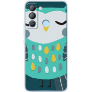 Чехол BoxFace Tecno POP 5 LTE Green Owl