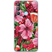 Чехол BoxFace Tecno POP 5 LTE Tropical Flowers