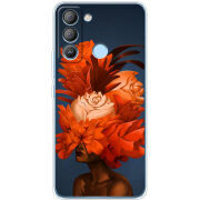 Чехол BoxFace Tecno POP 5 LTE Exquisite Orange Flowers