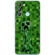 Чехол BoxFace Tecno POP 5 LTE Minecraft Creeper