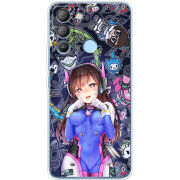 Чехол BoxFace Tecno POP 5 LTE Overwatch D.VA