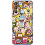 Чехол BoxFace Tecno POP 5 LTE Rick and Morty