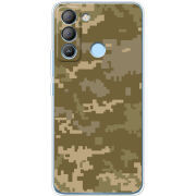 Чехол BoxFace Tecno POP 5 LTE Камуфляж ЗСУ