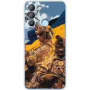 Чехол BoxFace Tecno POP 5 LTE Воїни ЗСУ