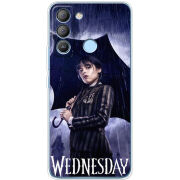 Чехол BoxFace Tecno POP 5 LTE Wednesday Addams