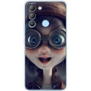 Чехол BoxFace Tecno POP 5 LTE Blue Eyes