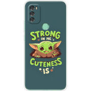Чехол BoxFace Blackview A70 Strong in me Cuteness is