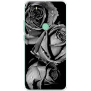 Чехол BoxFace Blackview A70 Black and White Roses