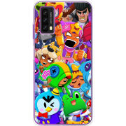 Чехол BoxFace Blackview A90 friends brawl stars