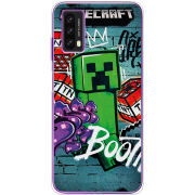 Чехол BoxFace Blackview A90 Minecraft Graffiti
