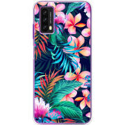 Чехол BoxFace Blackview A90 flowers in the tropics