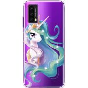 Чехол со стразами BoxFace Blackview A90 Unicorn Queen