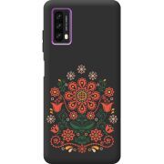 Черный чехол BoxFace Blackview A90 Ukrainian Ornament