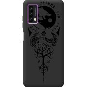 Черный чехол BoxFace Blackview A90 Hugin and Munin