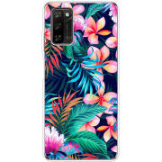 Чехол BoxFace Blackview A100 flowers in the tropics