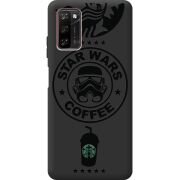 Черный чехол BoxFace Blackview A100 Dark Coffee