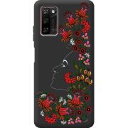 Черный чехол BoxFace Blackview A100 3D Ukrainian Muse