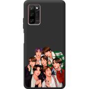 Черный чехол BoxFace Blackview A100 BTS