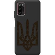 Черный чехол BoxFace Blackview A100 Ukrainian Trident