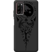 Черный чехол BoxFace Blackview A100 Hugin and Munin