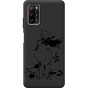 Черный чехол BoxFace Blackview A100 