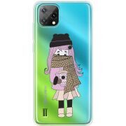 Прозрачный чехол BoxFace Blackview A55 Winter Morning Girl