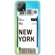 Прозрачный чехол BoxFace Blackview A55 Ticket New York