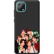 Черный чехол BoxFace Blackview A55 BTS